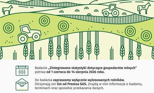 Zdjęcie do Prośba o promocję badania &bdquo;Zintegrowane statystyki dotyczące gospodarstw rolnych&rdquo;