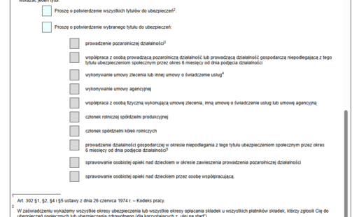 Zdjęcie do INFORMACJA ZUS- Nowe zasady ustalania stażu pracy. Do ZUS wpłynęło już niemal 819 tys. wniosk&oacute;w