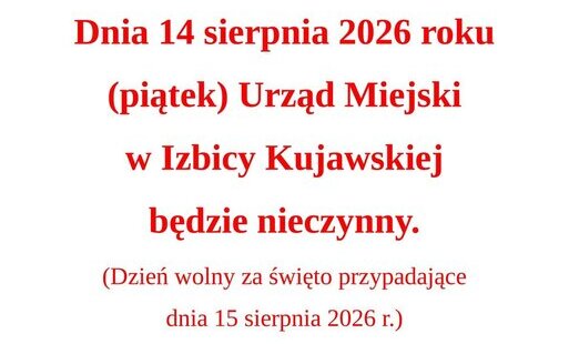 Zdjęcie do INFORMACJA
