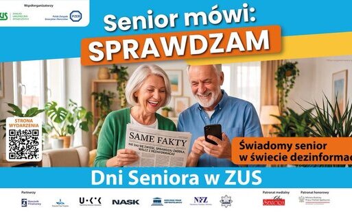Zdjęcie do INFORMACJA ZUS-Dni Seniora 2026 &ndash; wydarzenia organizowane przez toruński ZUS