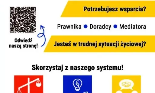Zdjęcie do Nieodpłatna pomoc prawna, poradnictwo obywatelskie, mediacja oraz edukacja prawna w 2025 r.