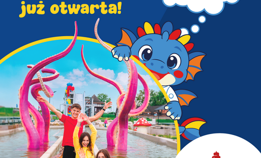 Zdjęcie do Nowa letnia strefa w Termach Uniej&oacute;w otwarta! Termuś zaprasza!