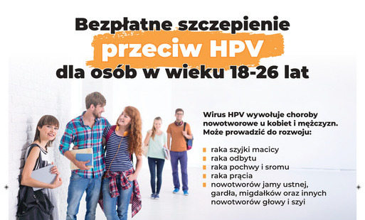 Zdjęcie do Bezpłatne szczepienia przeciw wirusowi HPV