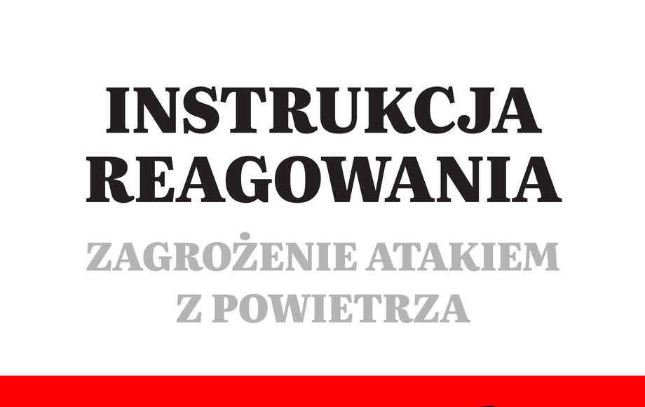 Instrukcja reagowania na zagrożenie atakiem z powietrza w Izbicy Kujawskiej